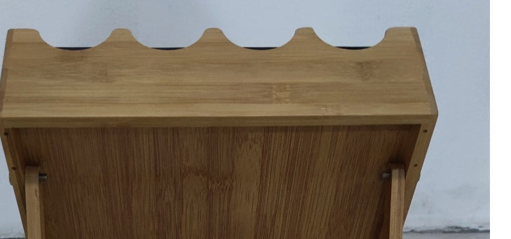 Bamboo Spice Organizer Rack – 16 Grid Storage