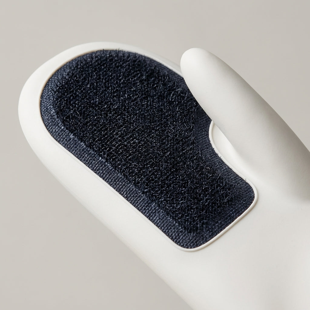Kitchen Cleaning Gloves with Built-in Scrub Pad