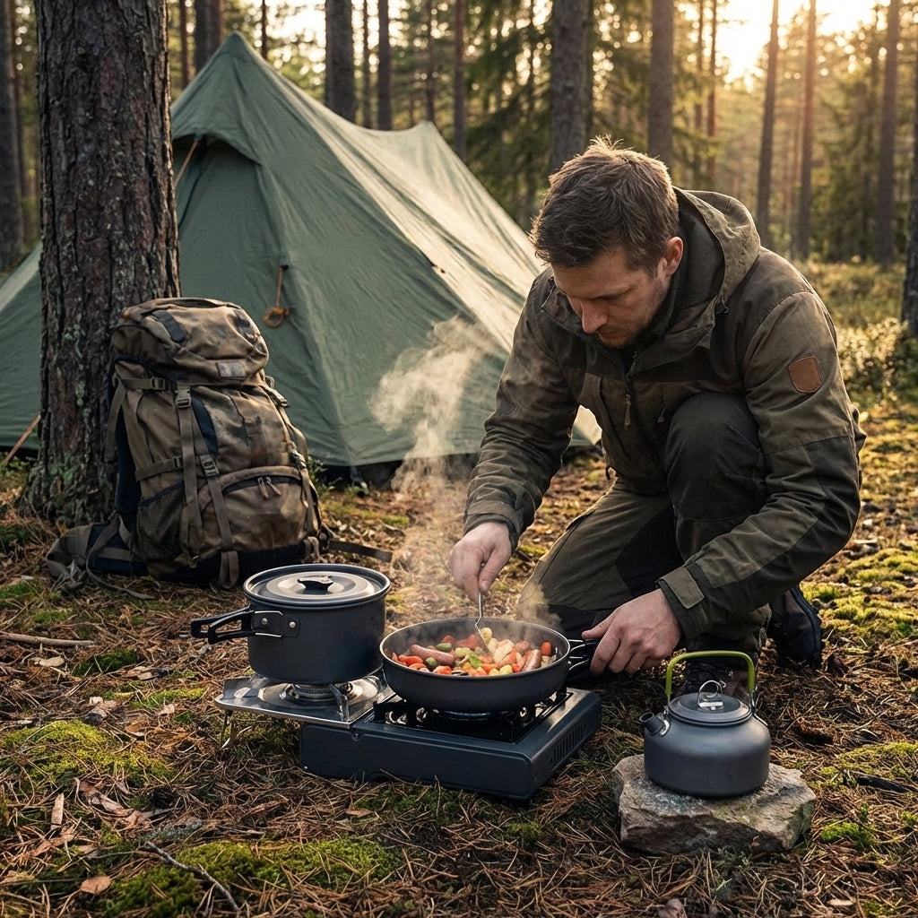 Compact Camping Cookware Set | Lightweight Outdoor Cooking Kit