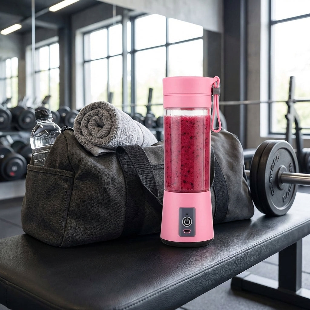 Portable USB Blender | Rechargeable Mini Smoothie Maker 380ml