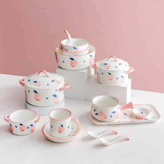 Ceramic Dinnerware Set | Cute Plates, Bowls & Cups