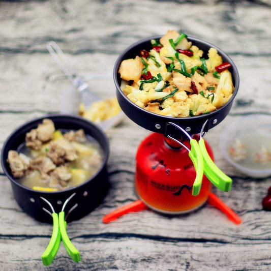 Portable Camping Cookware Set | Outdoor Cooking Kit for Hiking