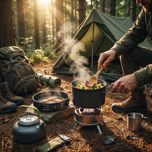 Compact Camping Cookware Set | Lightweight Outdoor Cooking Kit