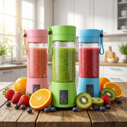 Portable USB Blender | Rechargeable Mini Smoothie Maker 380ml